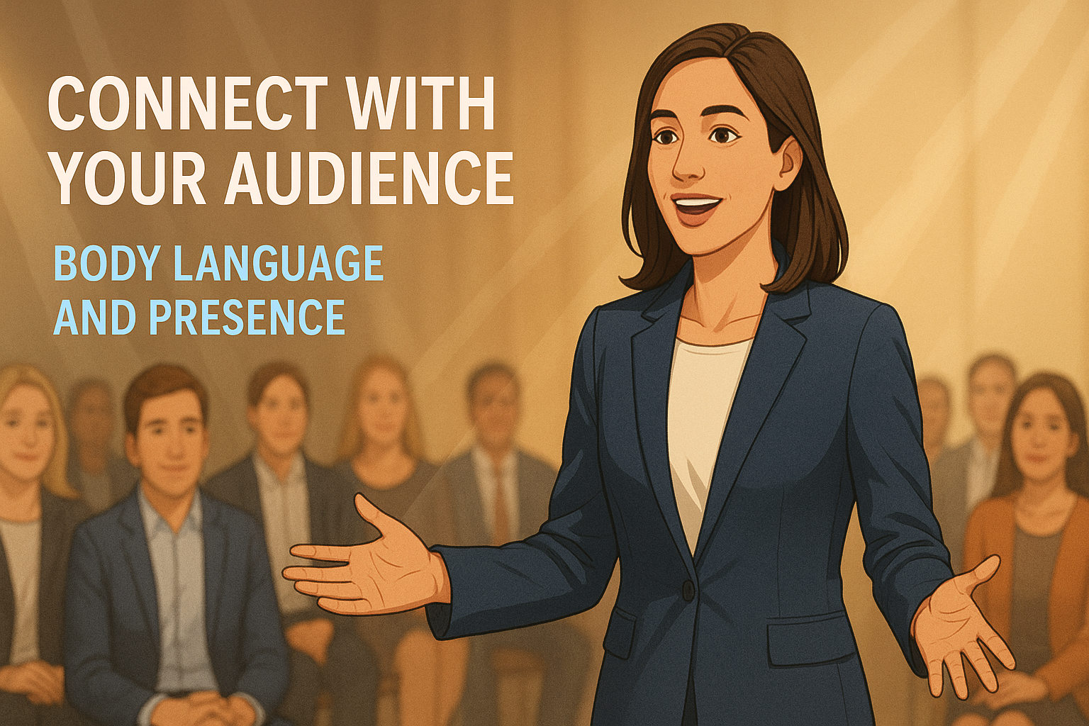 Connect With Any Audience: Body Language, Intention, and Speaking Presence