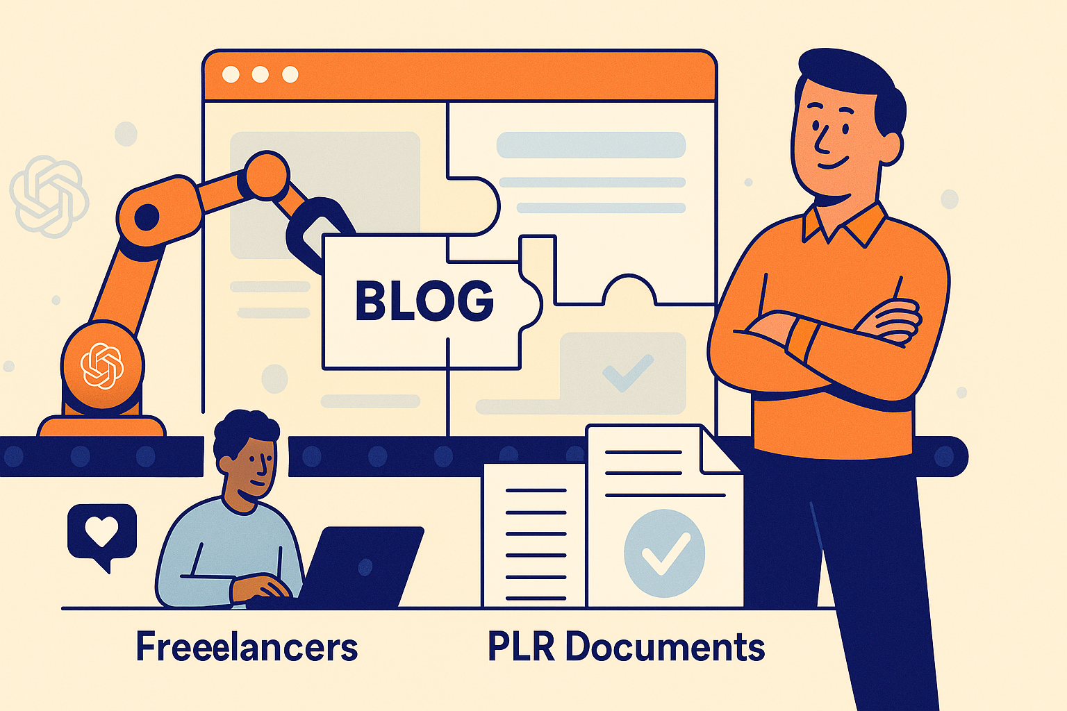 Create Content Like a Pro: The 3 Smartest Ways to Fill Your Blog Without Writing Everything Yourself